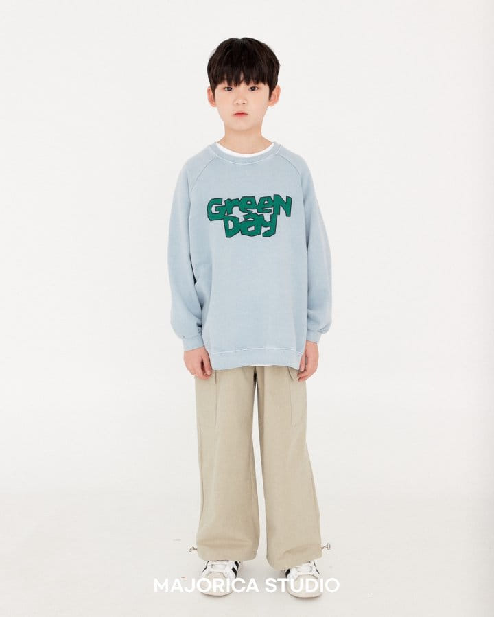 Majorica - Korean Children Fashion - #Kfashion4kids - Green Day Sweatshirt - 9