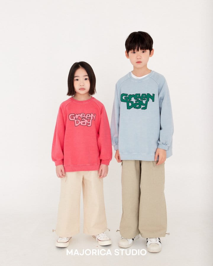 Majorica - Korean Children Fashion - #childofig - Green Day Sweatshirt