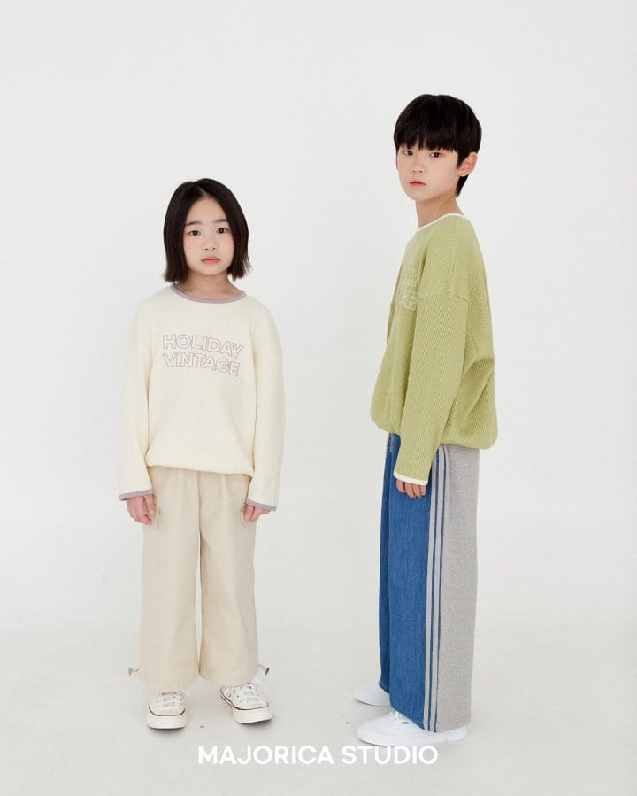 Majorica - Korean Children Fashion - #childofig - Waffle Sweatshirt - 4