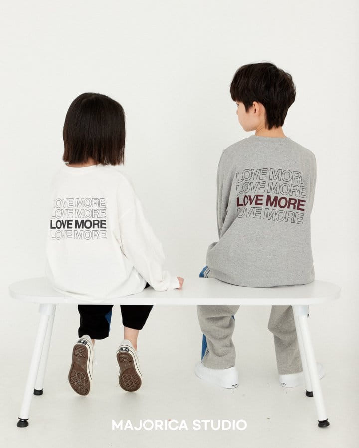 Majorica - Korean Children Fashion - #discoveringself - Love More Tee