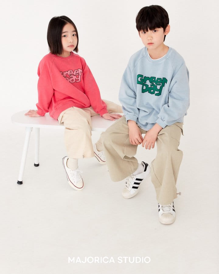 Majorica - Korean Children Fashion - #kidsstore - Green Day Sweatshirt - 7