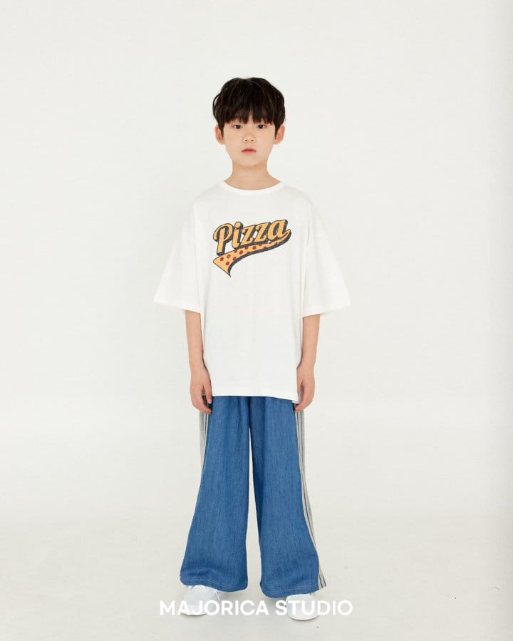 Majorica - Korean Children Fashion - #kidsstore - Pizza Tee - 5