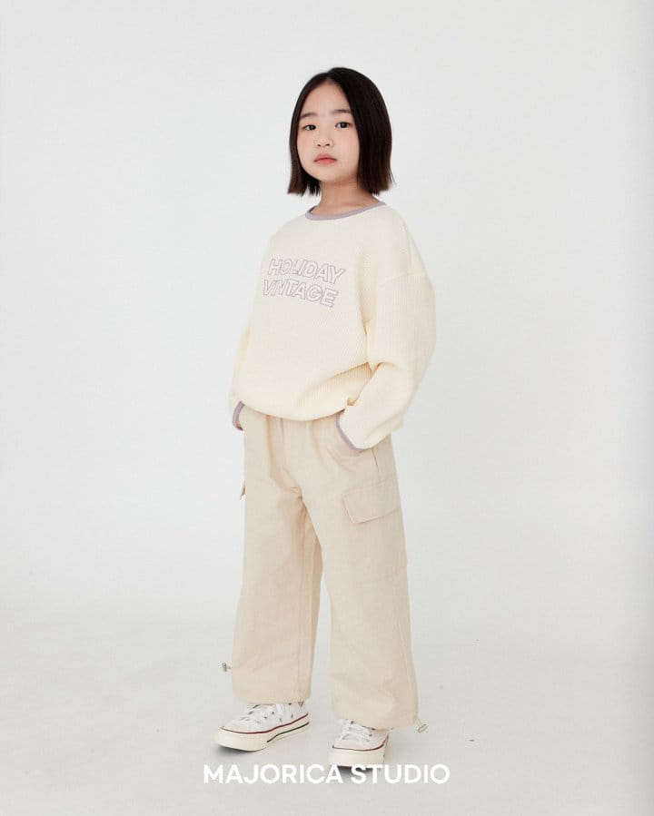 Majorica - Korean Children Fashion - #kidzfashiontrend - Waffle Sweatshirt - 10