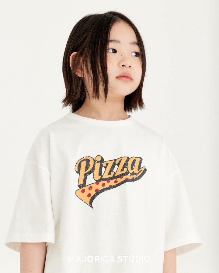 Majorica - Korean Children Fashion - #littlefashionista - Pizza Tee - 8