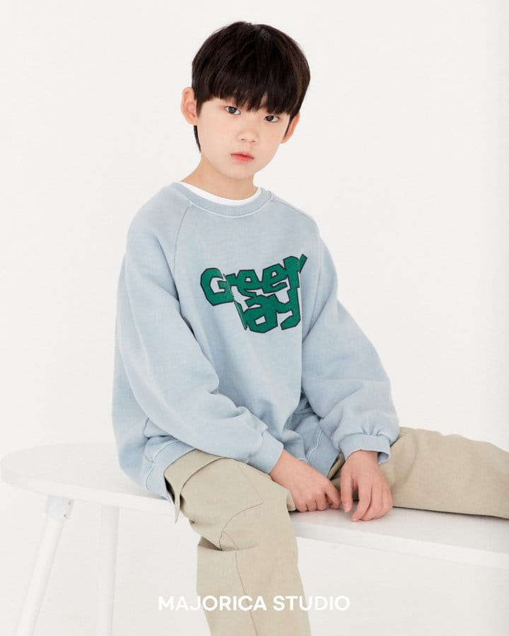 Majorica - Korean Children Fashion - #minifashionista - Green Day Sweatshirt - 12