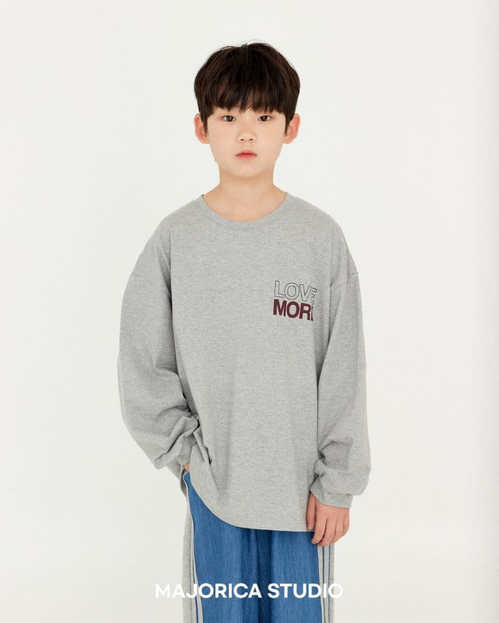 Majorica - Korean Children Fashion - #minifashionista - Love More Tee - 9