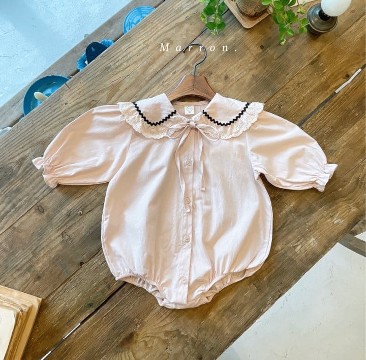 Marron Kid - Korean Baby Fashion - #babygirlfashion - Wends Bodysuit - 8