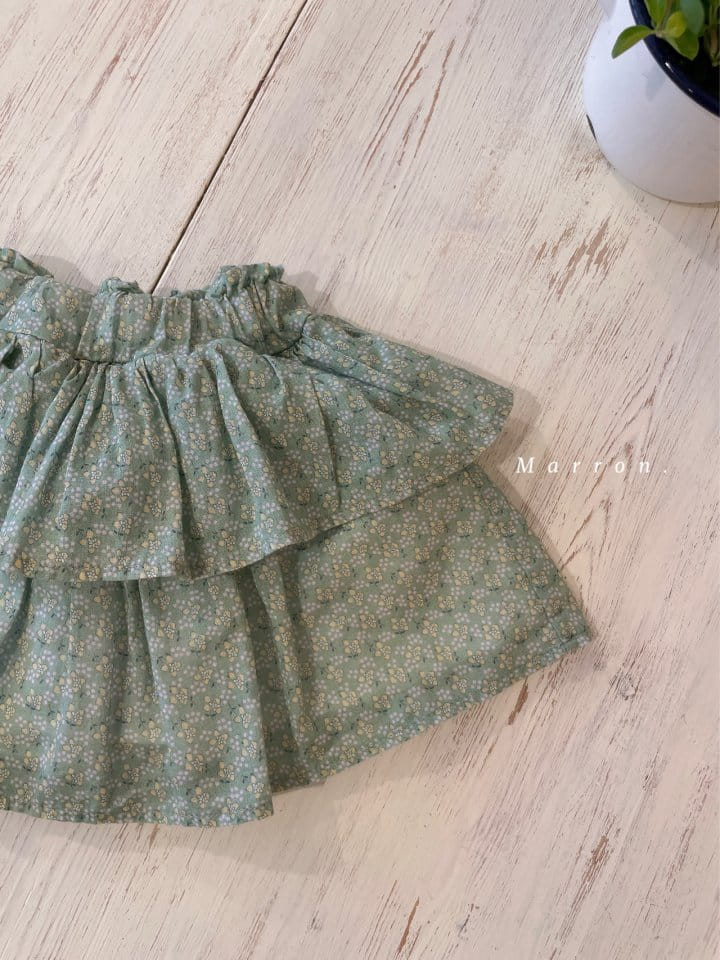 Marron Kid - Korean Children Fashion - #minifashionista - Cancan Skirt - 10