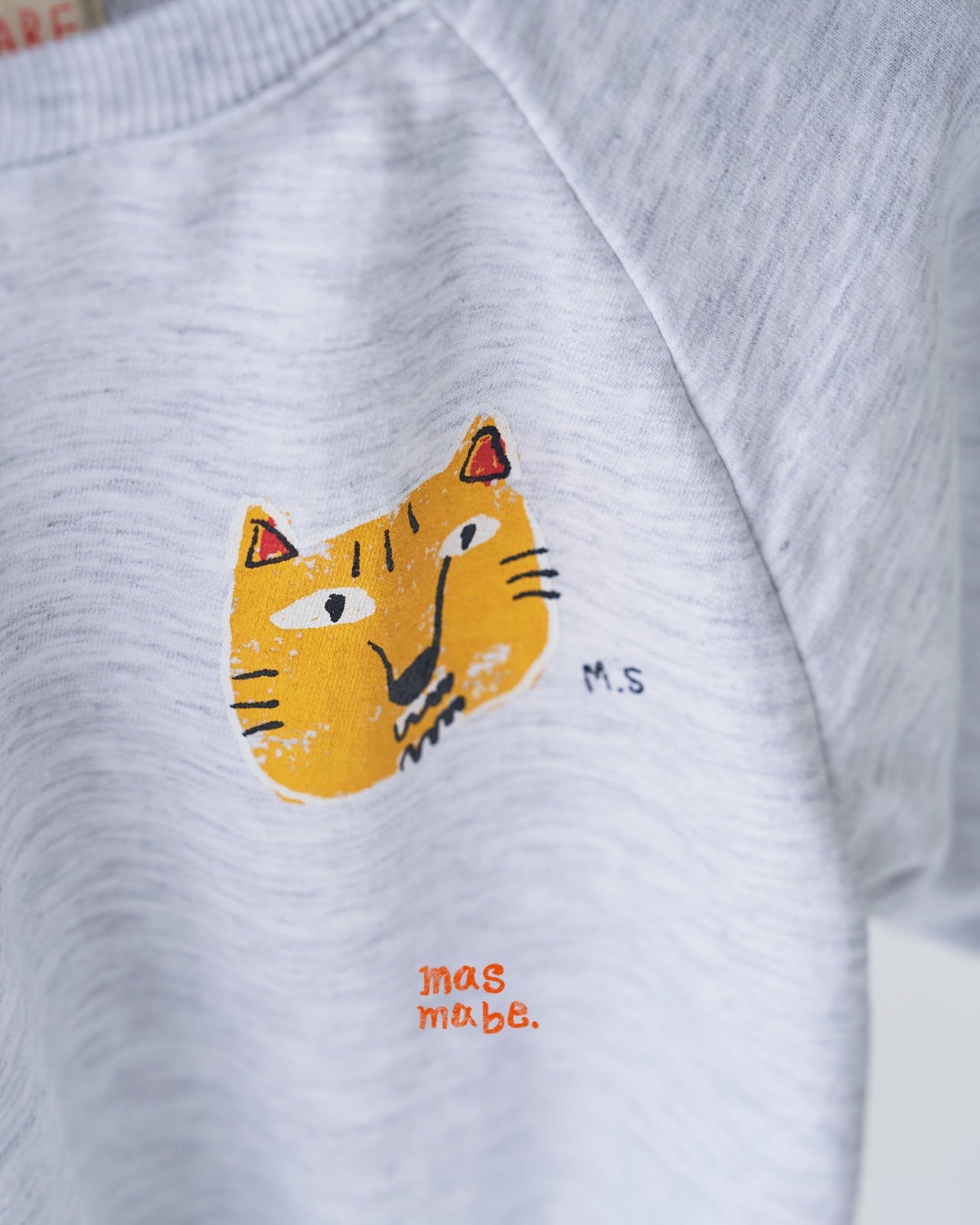 Masmabe - Korean Baby Fashion - #babyoutfit - Puppy Tiger Sweatshirt - 2