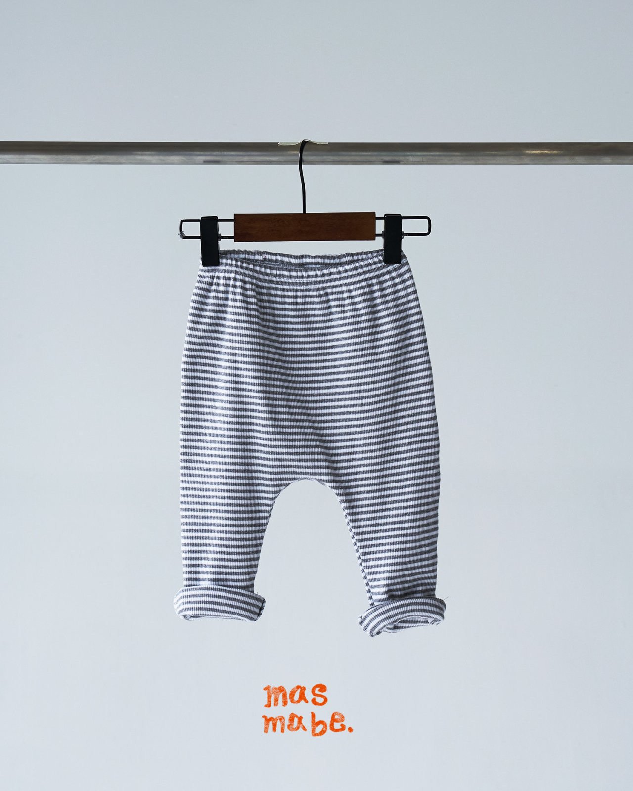 Masmabe - Korean Baby Fashion - #onlinebabyshop - Stripes Leggings