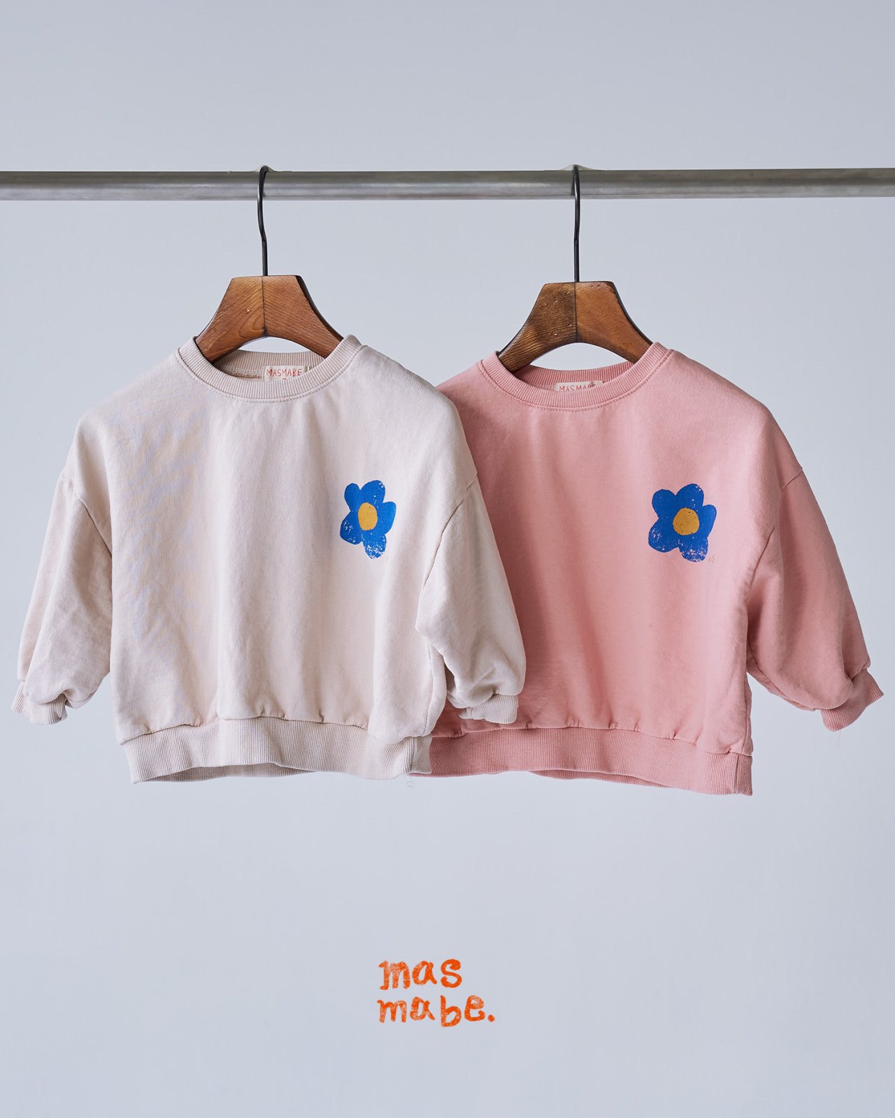 Masmabe - Korean Children Fashion - #childofig - Smiel Flower Sweatshirt - 4