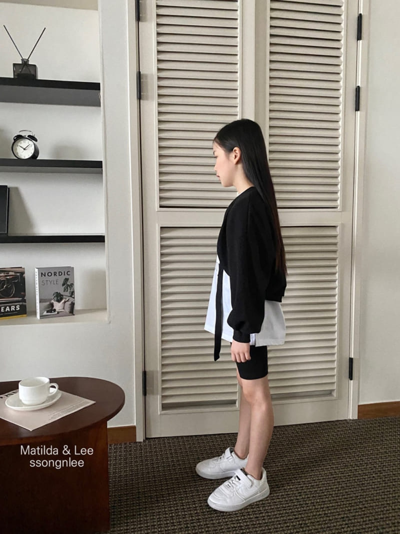 Matilda & Lee - Korean Children Fashion - #Kfashion4kids - Strap Crop Cardigan - 10