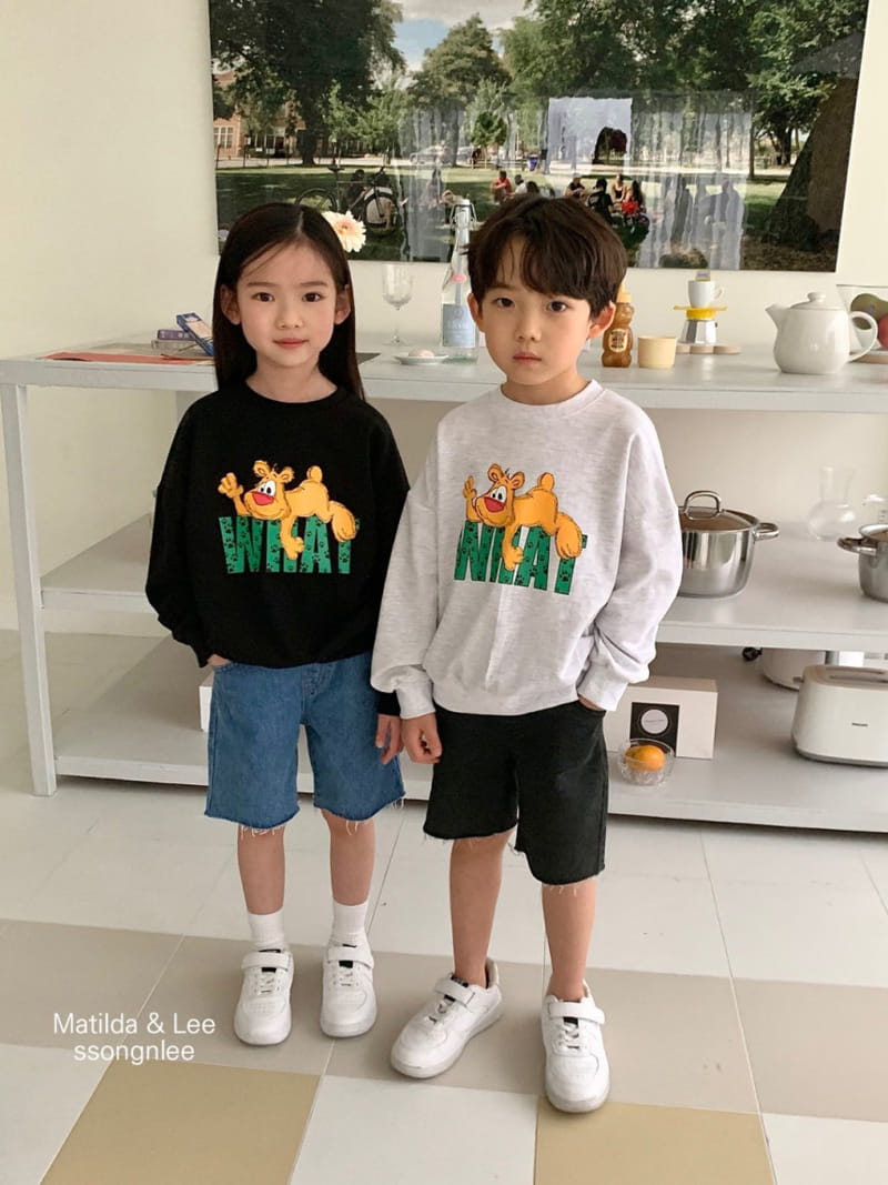 Matilda & Lee - Korean Children Fashion - #Kfashion4kids - What Sweatshirt - 5