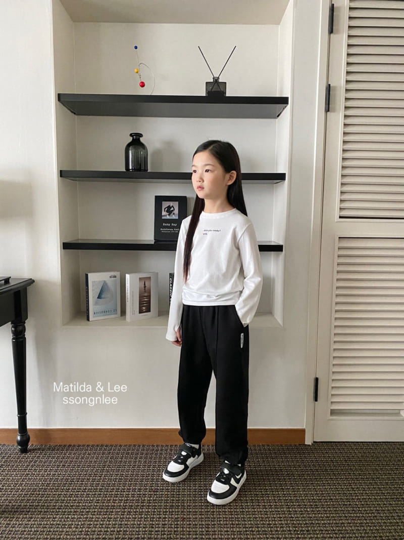 Matilda & Lee - Korean Children Fashion - #Kfashion4kids - Finger Slit Tee - 5