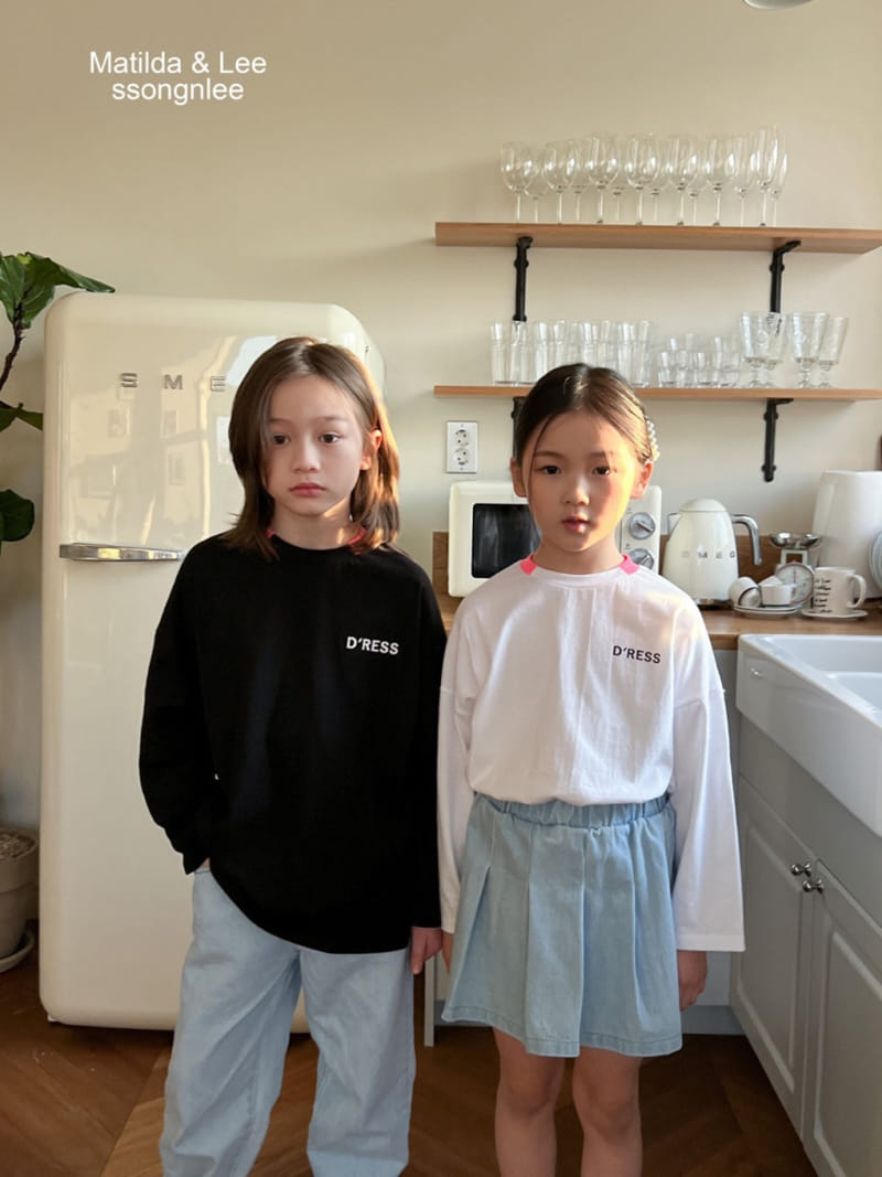 Matilda & Lee - Korean Children Fashion - #kidzfashiontrend - Dress Tee - 4