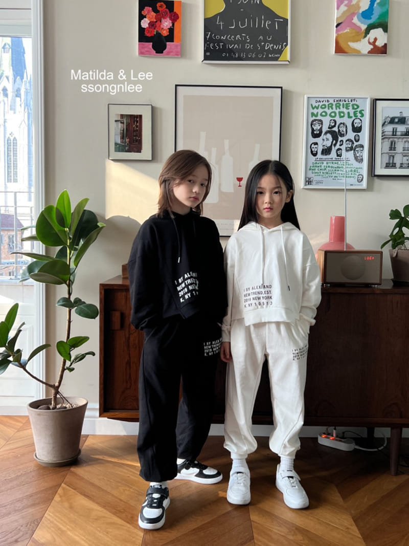 Matilda & Lee - Korean Children Fashion - #Kfashion4kids - Unbal Hoody Tee - 3