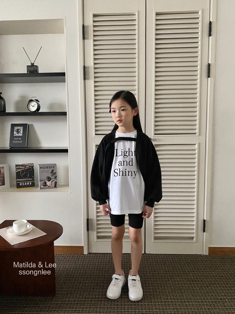 Matilda & Lee - Korean Children Fashion - #childofig - Strap Crop Cardigan - 2