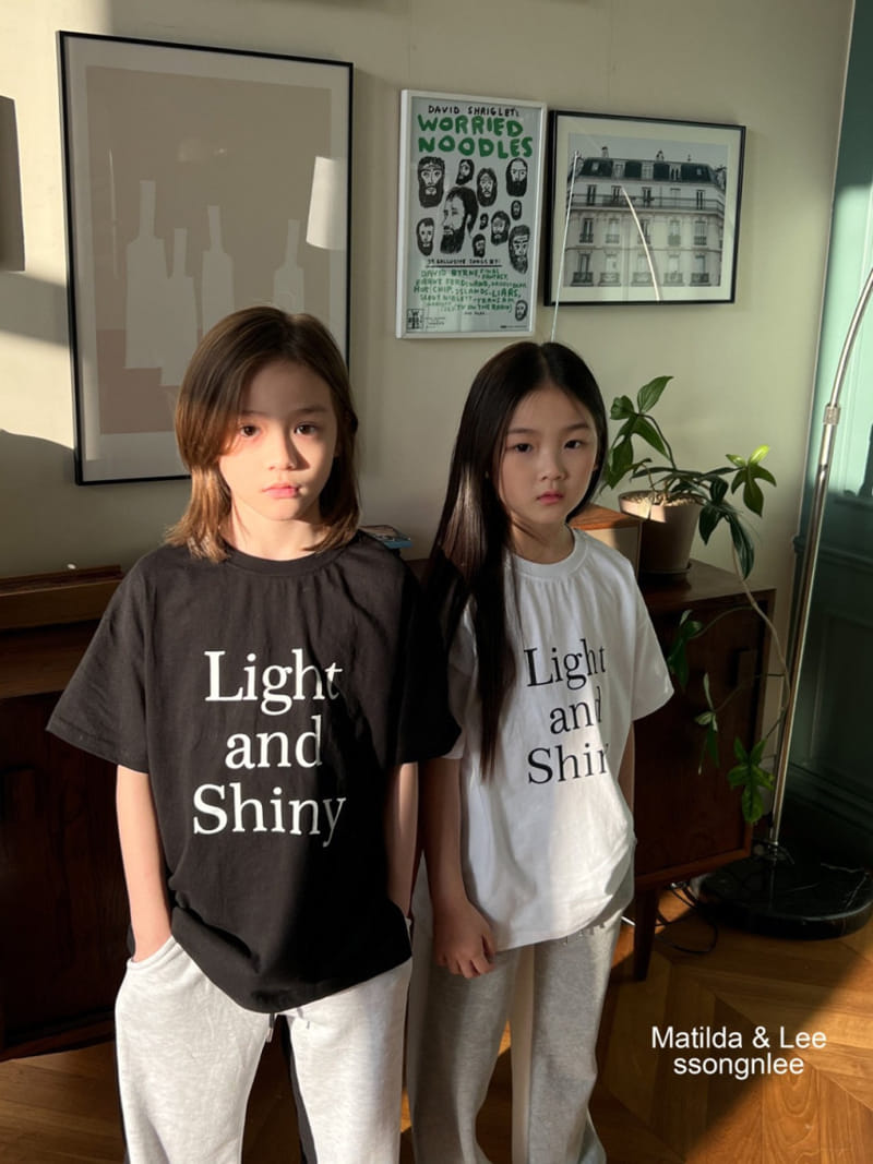 Matilda & Lee - Korean Children Fashion - #childofig - Light Short Sleeves Tee - 9