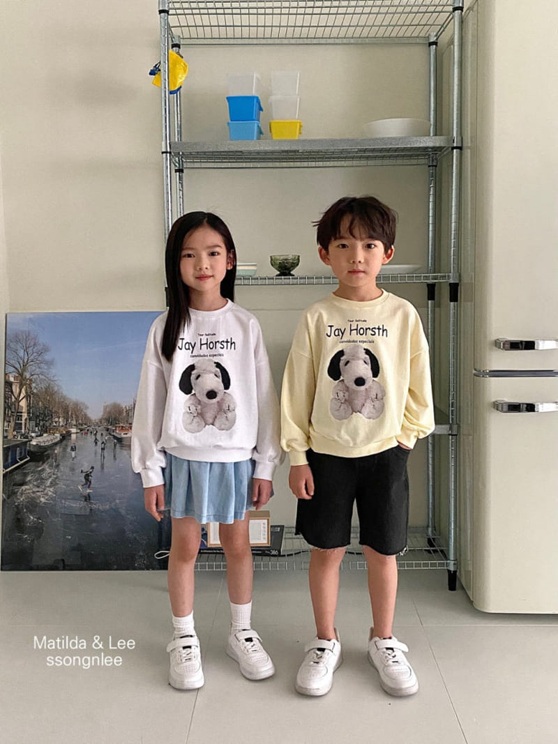 Matilda & Lee - Korean Children Fashion - #designkidswear - Jay Sweatshirt