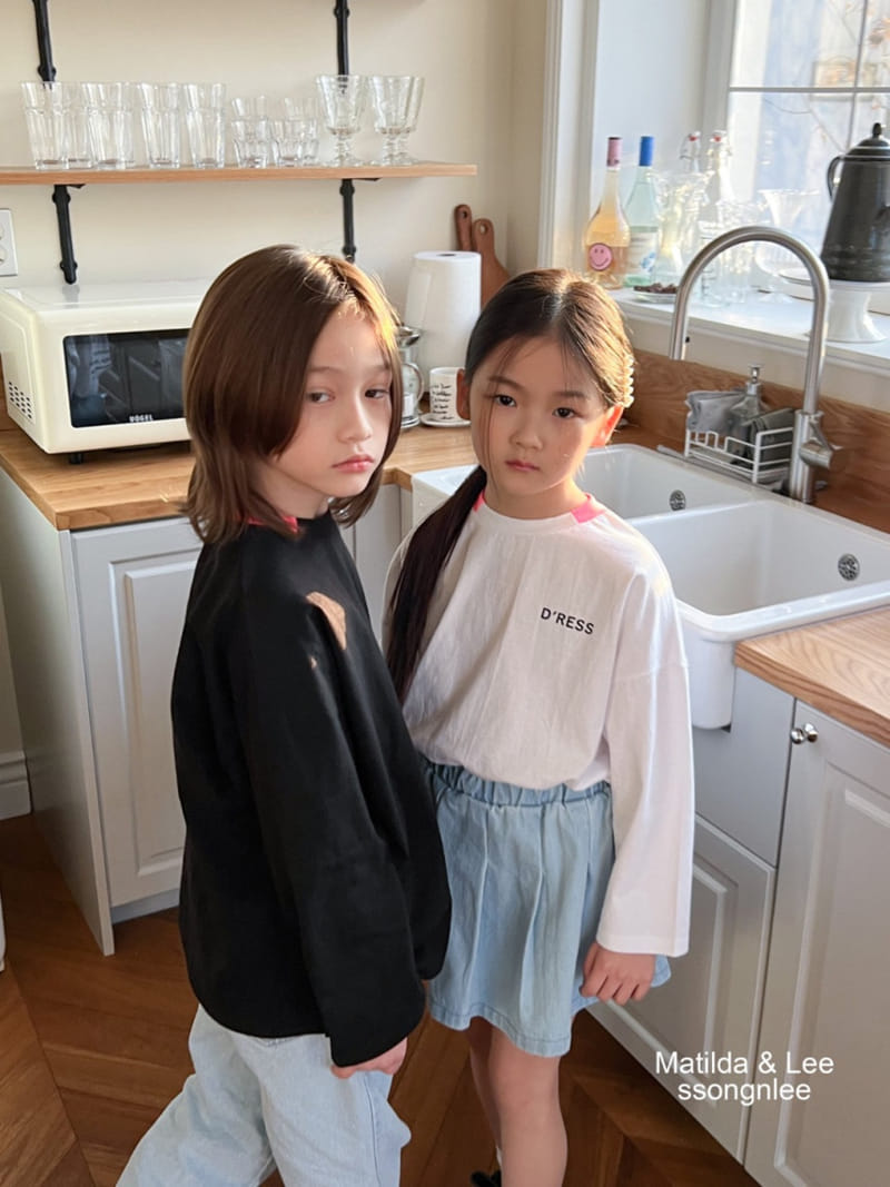 Matilda & Lee - Korean Children Fashion - #designkidswear - Dress Tee - 12