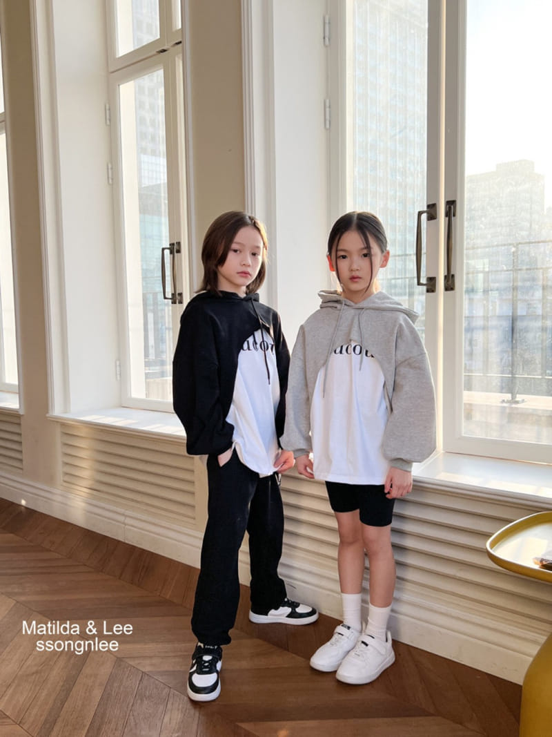 Matilda & Lee - Korean Children Fashion - #discoveringself - Layered Hoody