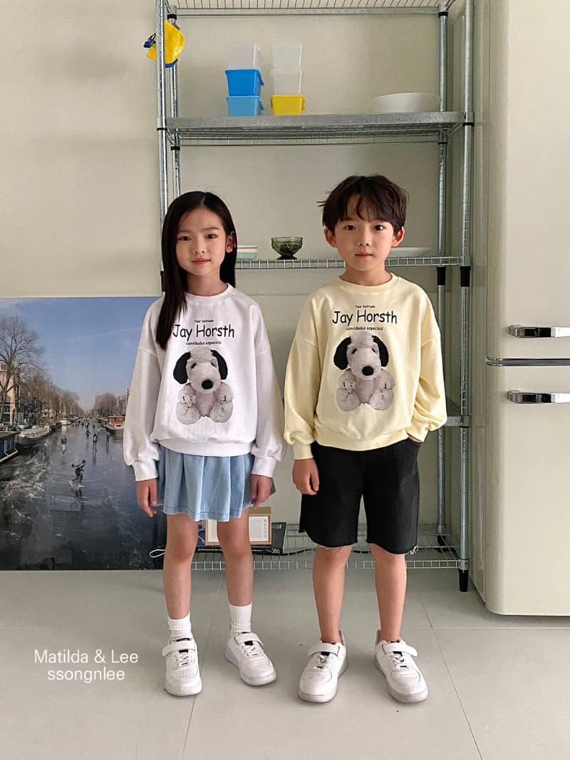 Matilda & Lee - Korean Children Fashion - #fashionkids - Jay Sweatshirt - 4