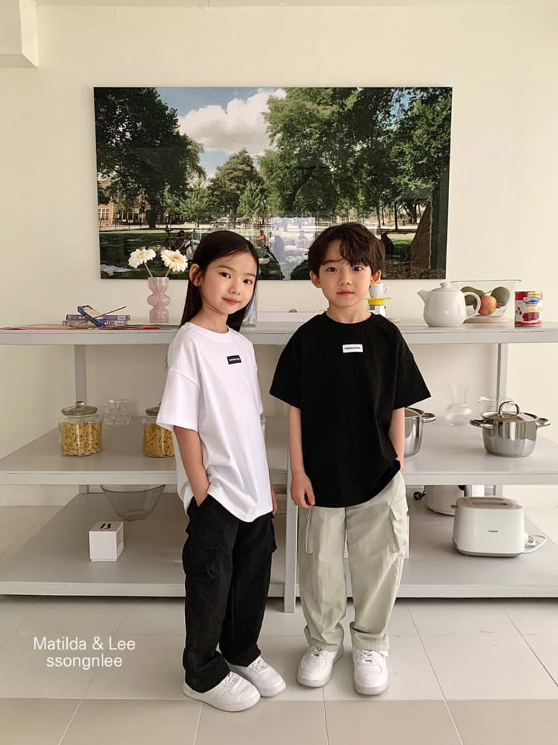 Matilda & Lee - Korean Children Fashion - #kidsshorts - Paris Label Tee - 6