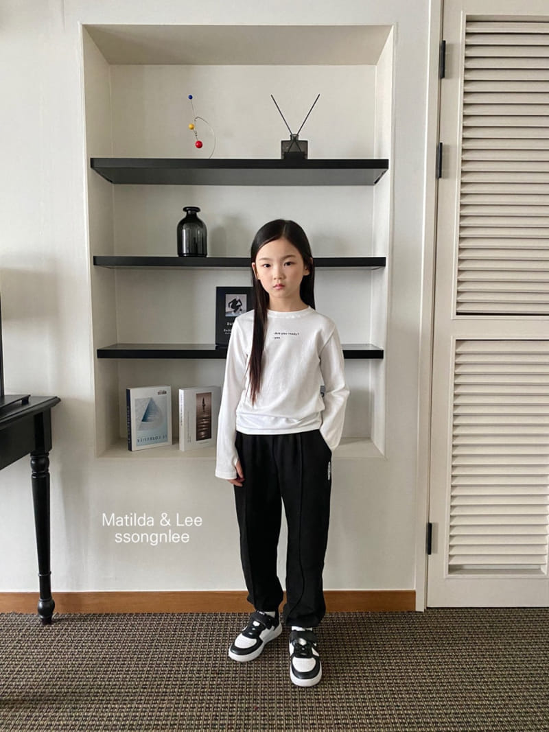 Matilda & Lee - Korean Children Fashion - #kidsshorts - Finger Slit Tee - 2