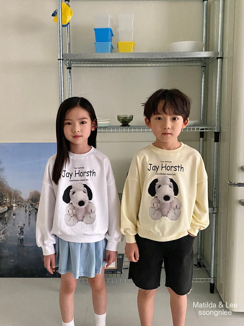 Matilda & Lee - Korean Children Fashion - #kidsstore - Jay Sweatshirt - 5