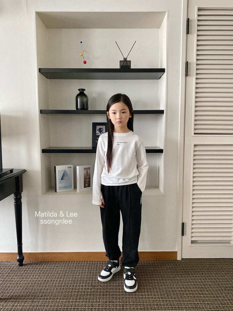 Matilda & Lee - Korean Children Fashion - #kidsstore - Finger Slit Tee - 3