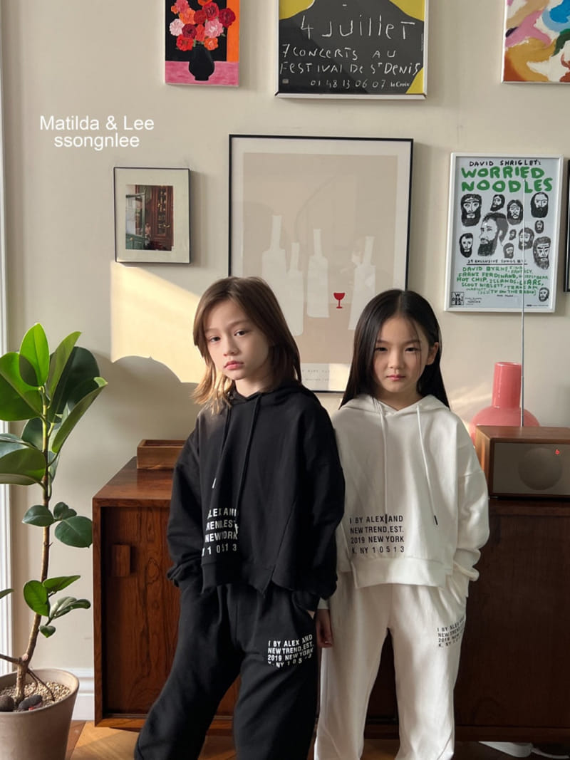 Matilda & Lee - Korean Children Fashion - #kidsstore - Unbal Hoody Tee