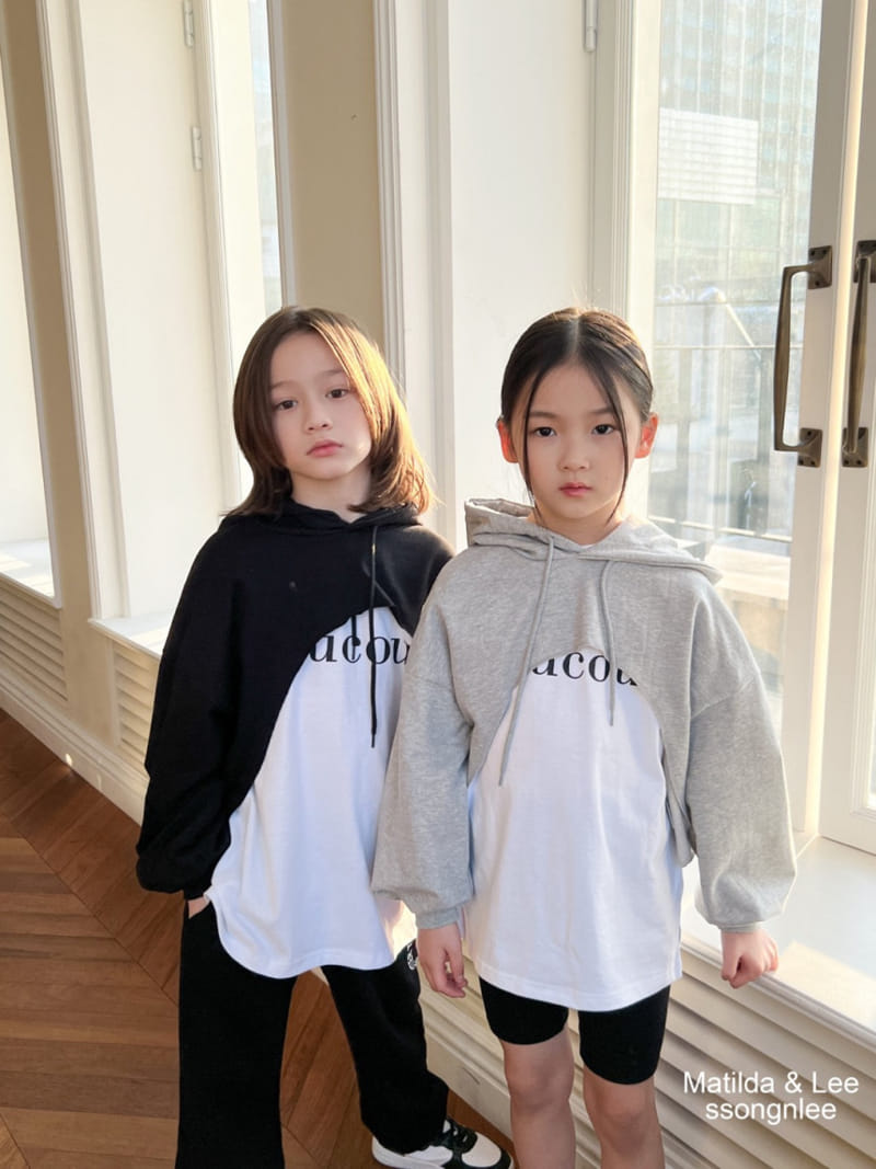 Matilda & Lee - Korean Children Fashion - #kidzfashiontrend - Layered Hoody - 5