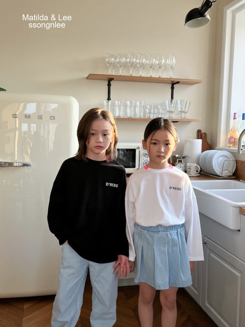 Matilda & Lee - Korean Children Fashion - #kidzfashiontrend - Dress Tee - 3