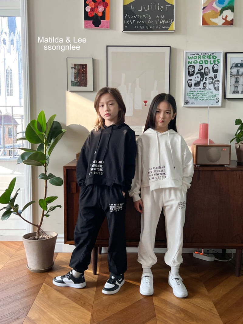 Matilda & Lee - Korean Children Fashion - #kidzfashiontrend - Unbal Hoody Tee - 2