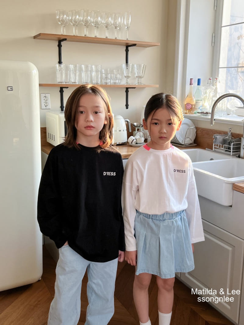 Matilda & Lee - Korean Children Fashion - #littlefashionista - Dress Tee - 5