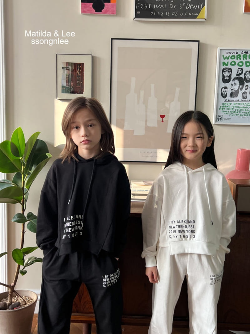 Matilda & Lee - Korean Children Fashion - #Kfashion4kids - Unbal Hoody Tee - 4