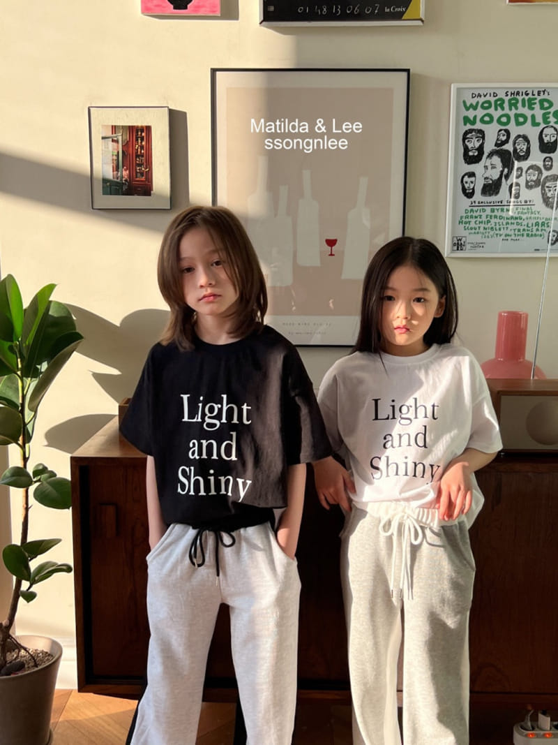 Matilda & Lee - Korean Children Fashion - #magicofchildhood - Light Short Sleeves Tee - 3