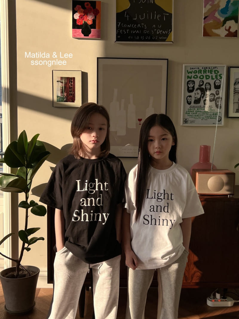 Matilda & Lee - Korean Children Fashion - #magicofchildhood - Light Short Sleeves Tee - 4