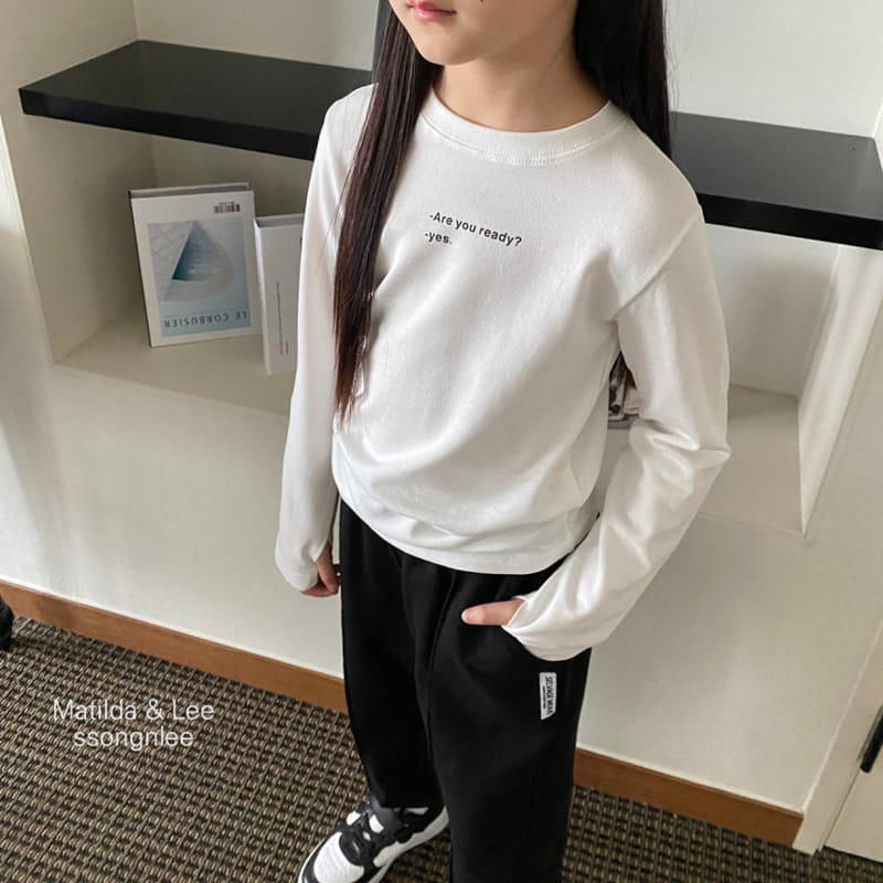 Matilda & Lee - Korean Children Fashion - #minifashionista - Finger Slit Tee - 8
