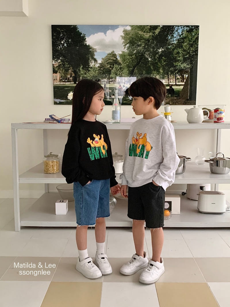 Matilda & Lee - Korean Children Fashion - #prettylittlegirls - What Sweatshirt - 9
