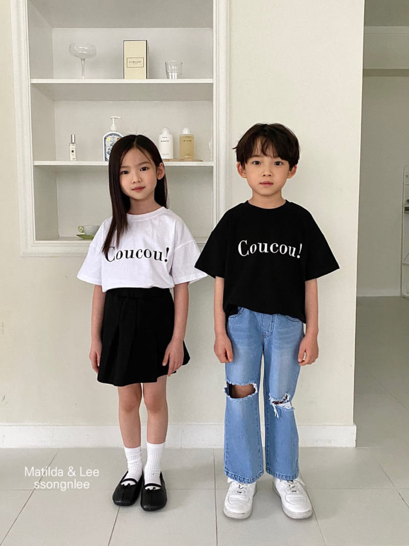 Matilda & Lee - Korean Children Fashion - #stylishchildhood - Ggu Ggu Short Sleeves Tee