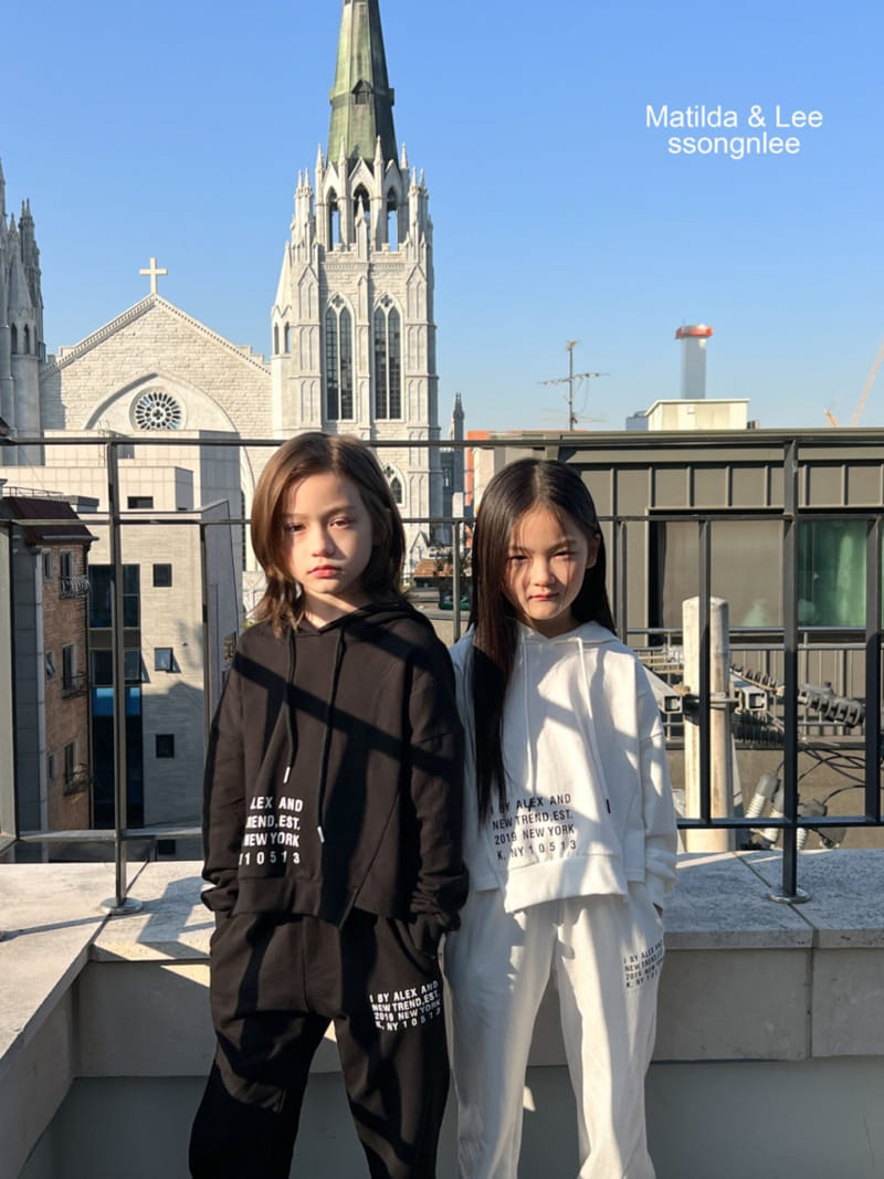 Matilda & Lee - Korean Children Fashion - #stylishchildhood - Unbal Hoody Tee - 10