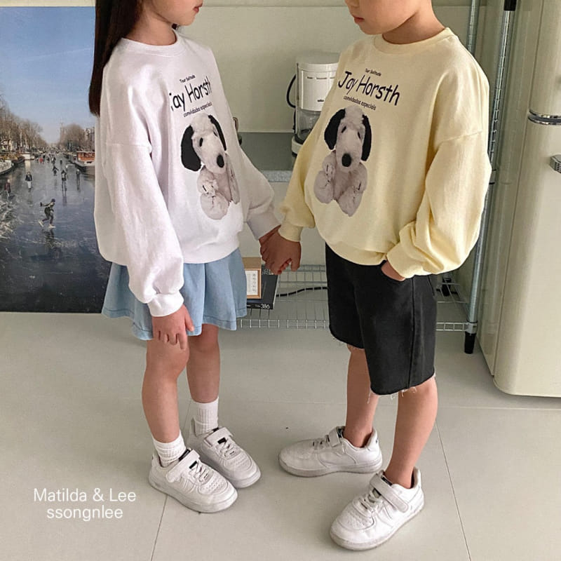 Matilda & Lee - Korean Children Fashion - #todddlerfashion - Jay Sweatshirt - 12