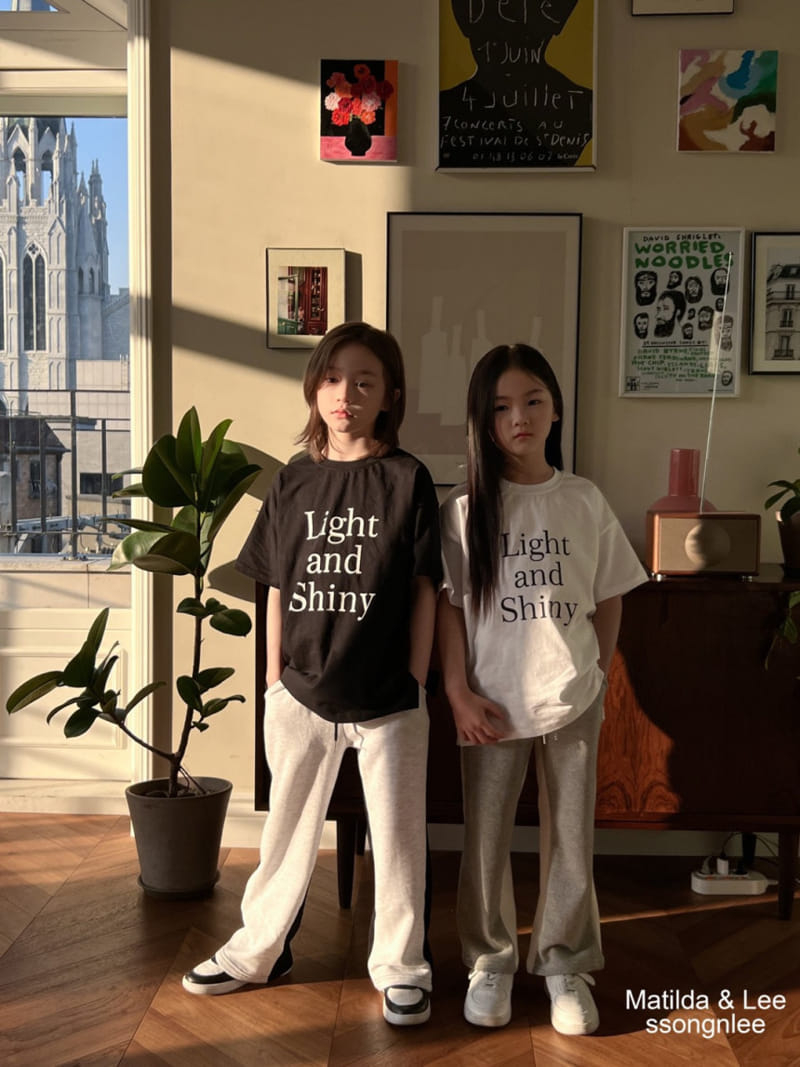 Matilda & Lee - Korean Children Fashion - #toddlerclothing - Light Short Sleeves Tee - 7