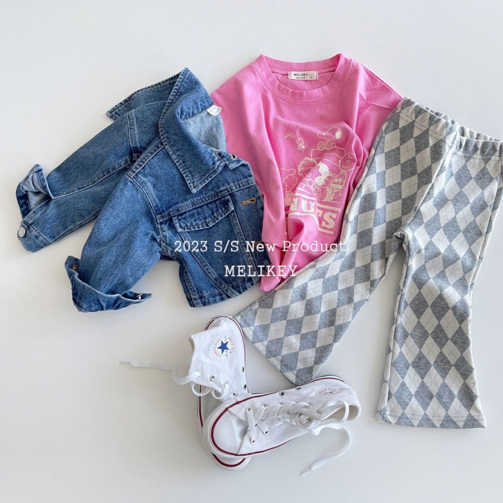 Melikey - Korean Children Fashion - #childofig - Argyle Check Pants - 8