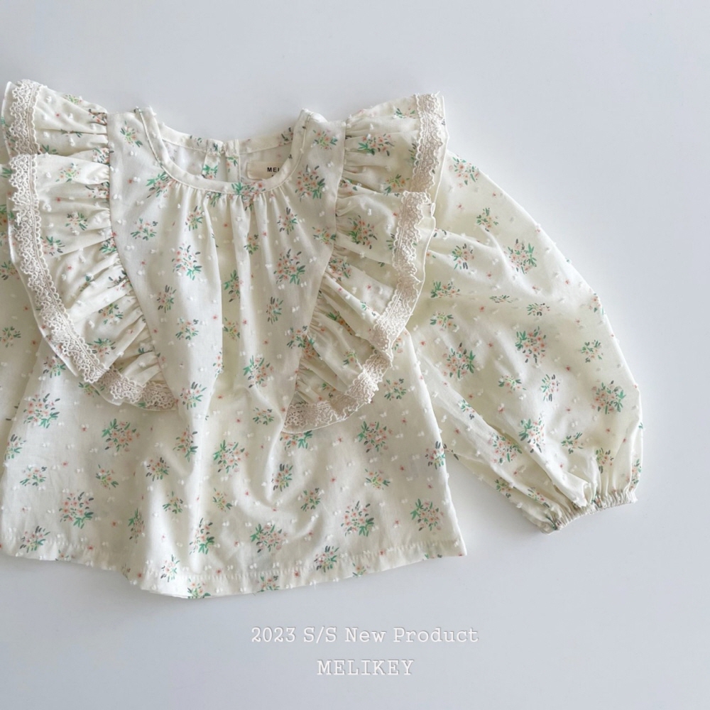 Melikey - Korean Children Fashion - #designkidswear - Wing Blouse