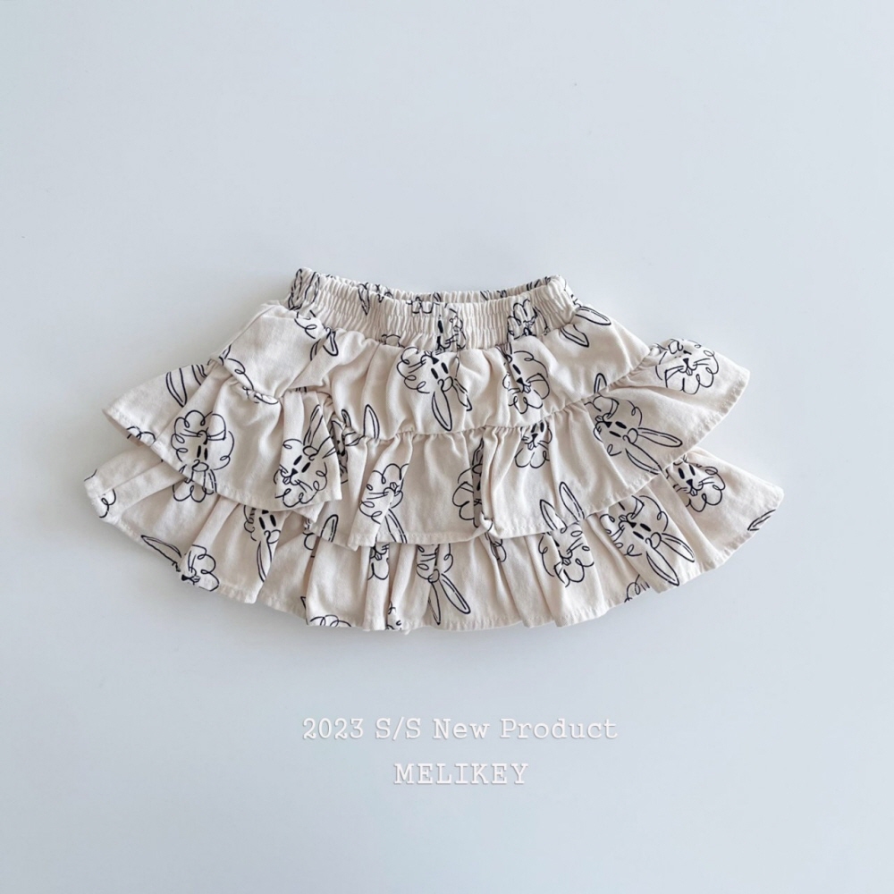 Melikey - Korean Children Fashion - #designkidswear - Rabbit Skirt