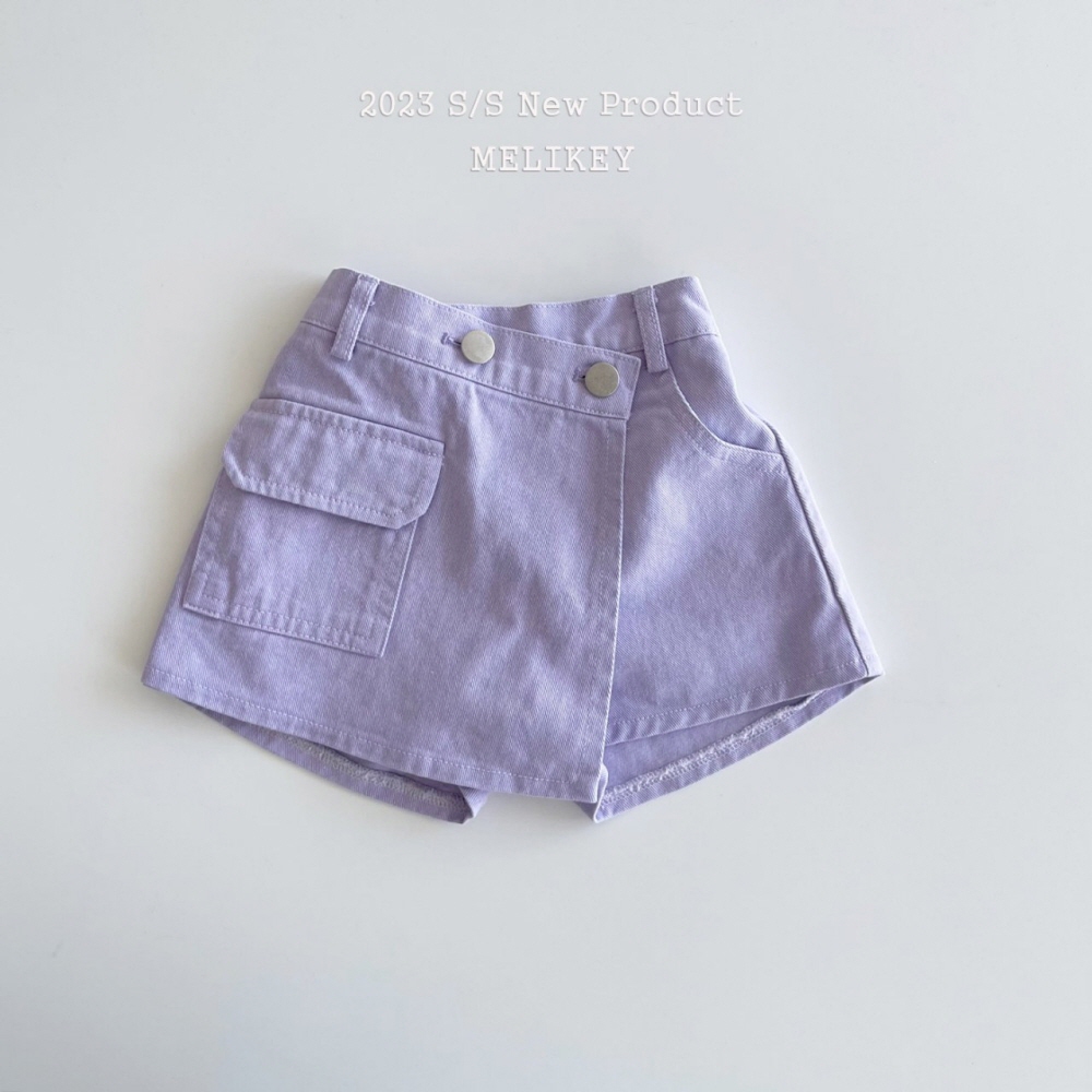Melikey - Korean Children Fashion - #fashionkids - Pocket Wrap Shorts