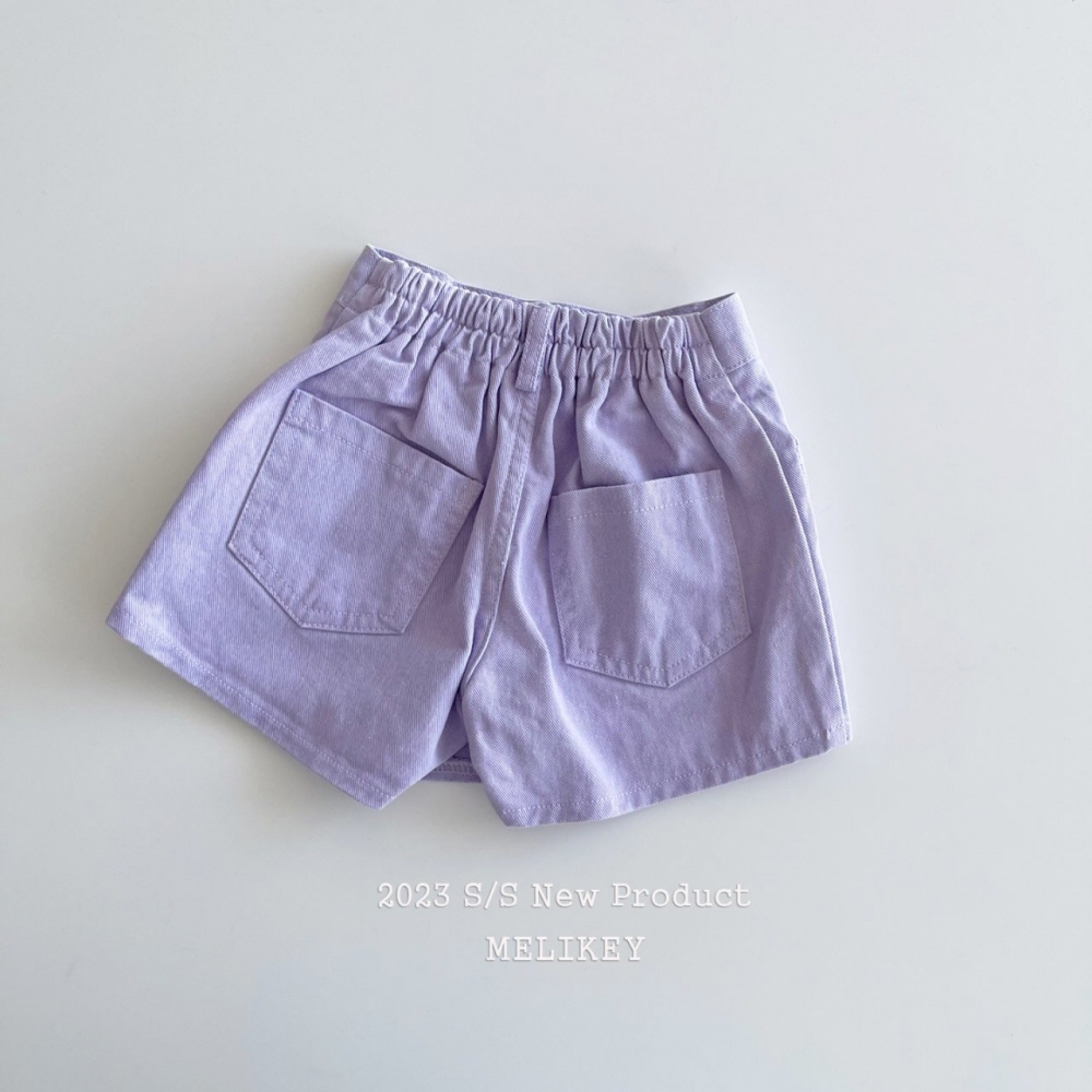 Melikey - Korean Children Fashion - #kidsshorts - Pocket Wrap Shorts - 2
