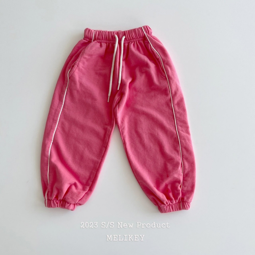 Melikey - Korean Children Fashion - #kidsstore - Duble Pping Stripes Pants - 3